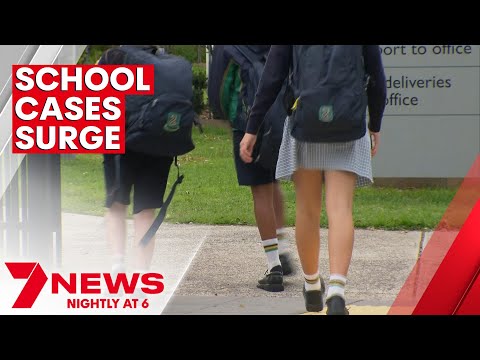 COVID concerns as cases surge in South Australian schools | 7NEWS
