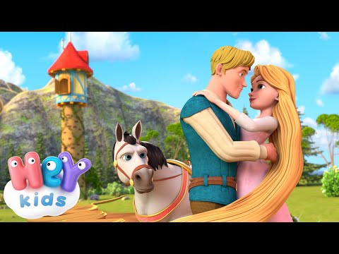 Rapunzel mese 💃 Az aranyhajú lány | Magyar népmesék - HeyKids