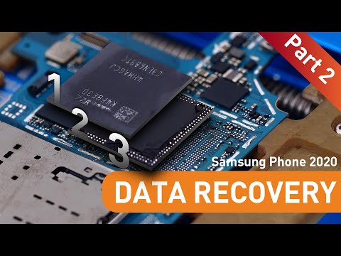 Data Recovery From Dead Samsung Phone 2020 Chip Level Repair - Part Two
