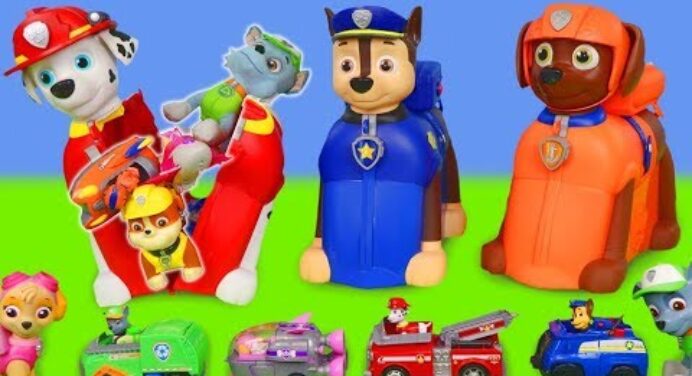 Psi Patrol zabawki - Chase, cięzarówka, strażak Marshall | Paw Patrol Toys