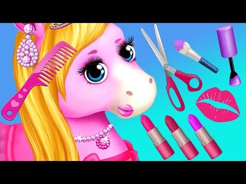 Fun Horse Care Games -Pony Makeup, Dress Up Style & Color Hair Salon Makeover Kids & Girls Games