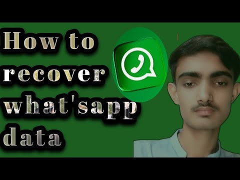 How to recover what'sapp data | what's app data wapas Kaise lain