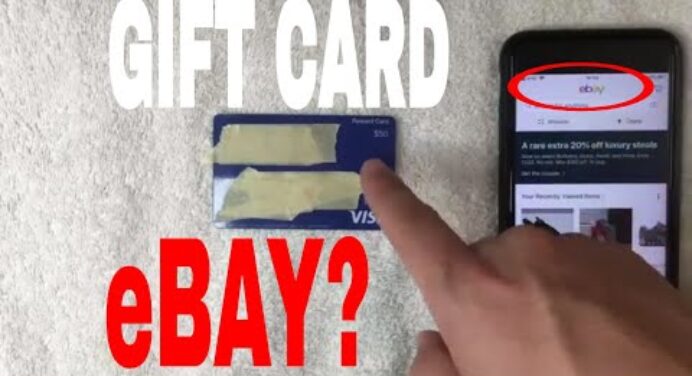 ✅ Can You Use A Visa Gift Debit Card On eBay 🔴