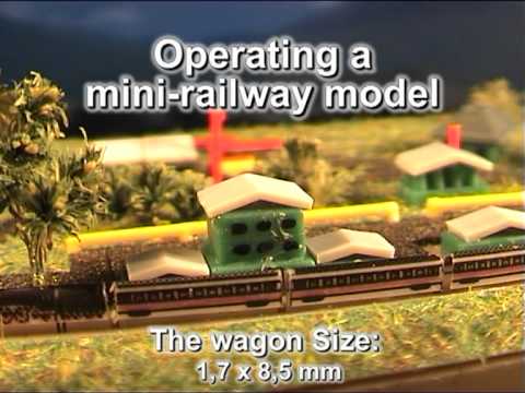 Mini Rail - Működő mini vasút - Mini-Modellanlage 1:2500