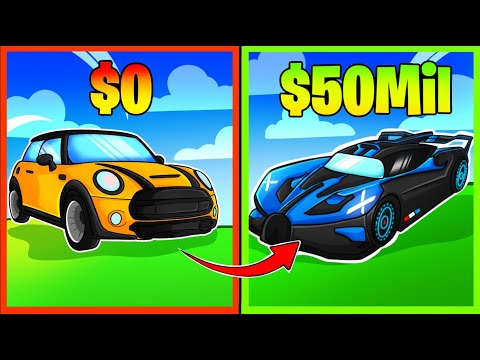 How Fast Can I Get 50M in Car Dealership Tycoon!!