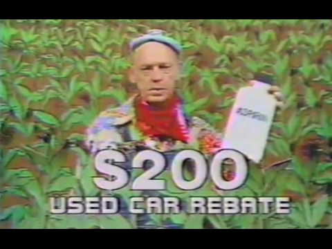 Funny '70s- and '80s-era car dealership commercials