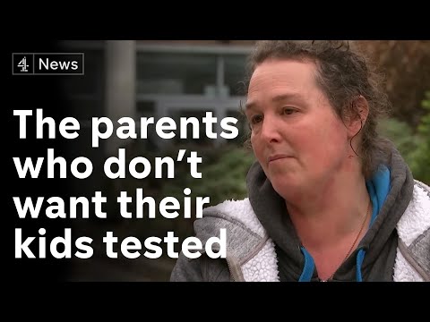 Some parents in England are not consenting to their children being tested for Covid in school