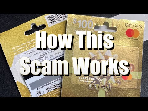 How Visa Gift Card Scams Work