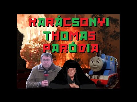 KARÁCSONYI HUNTUBE POOP: Thomas a begőzölt mozdony kaka partija