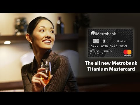 The all-new Metrobank Titanium Mastercard