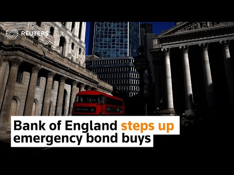 Bank of England steps up emergency bond buys
