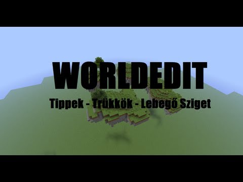 Worldedit - Tippek, Trükkök - Lebegő Sziget