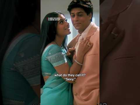 SRK & Kajol's Flirting RIZZ! 🤌 #KabhiKhushiKabhieGham