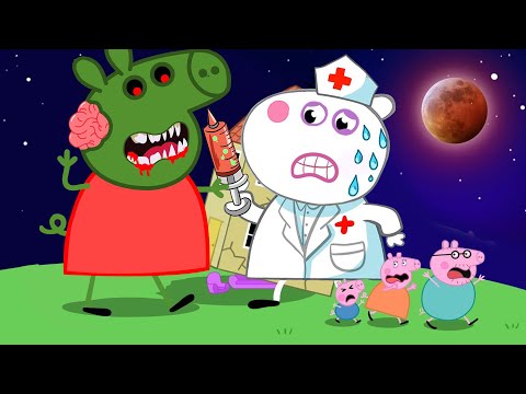 ZOMBIE APOCALYPSE, Peppa pig Zombies Appear  At Hospital | Peppa Pig Funny Animation