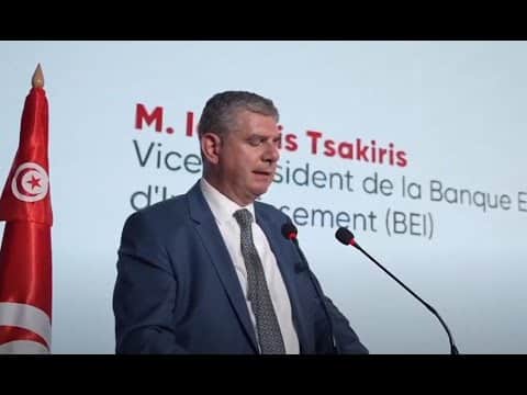 Discours de M. Ioannis Tsakiris, VP, European Investment Bank au Tunisia Investment Forum