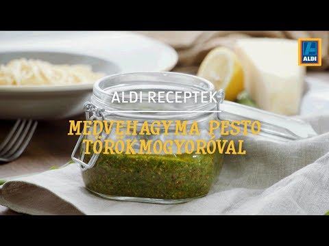 ALDI Receptek - Medvehagyma pesto törökmogyoróval