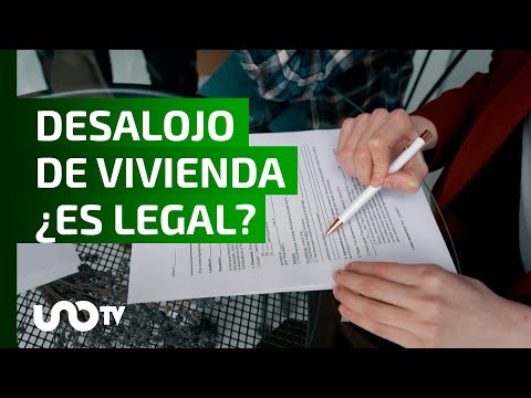 ¿Te quieren desalojar? Ve si el proceder de tu casero es legal