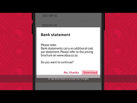 How to View or Download Bank Statements on Absa Online Banking