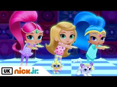 Shimmer and Shine | Sleepover Party | Nick Jr. UK