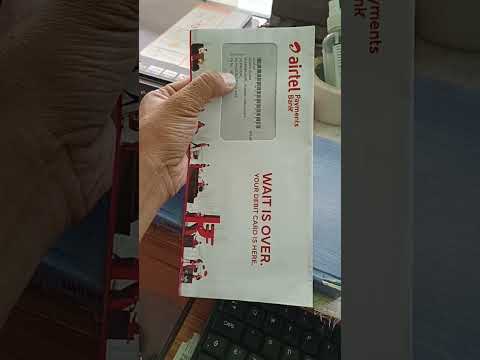 physical debit card of Airtel payment bank