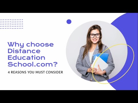 Why Choose Distance Education School.com? for Online Graduation / Degree Programs ~ Free Counselling
