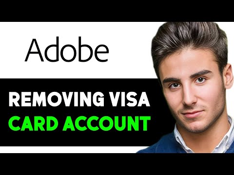 HOW TO REMOVE VISA CARD FROM ADOBE ACCOUNT 2024! (FULL GUIDE)