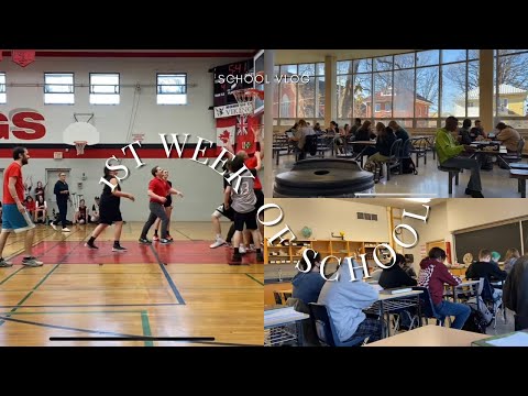 FIRST WEEK OF SCHOOL IN CANADA (FILIPINO STUDENT) | School Vlog