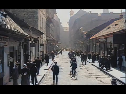 Budapest 1930 (HD Colorized Film)