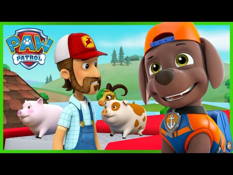 A kutyik megmentik az állatokat és az elárasztott farmot! - Mancs Őrjárat - PAW Patrol epizód Magyar