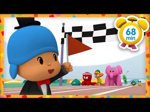 POCOYO MAGYARUL –️ 🏃ATLÉTIKA🏃 | [68 perc] Teljes Epizódok | Rajzfilm gyerekeknek