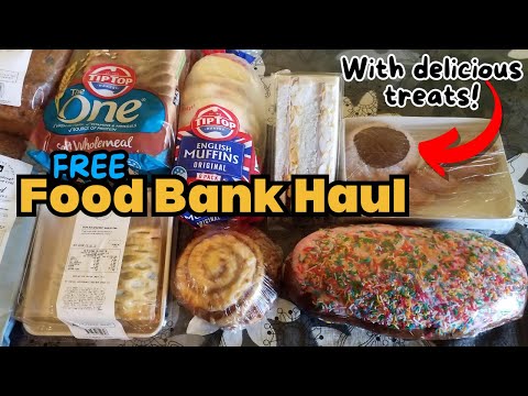 A Quick FREE Food Bank Haul! Delicious Food Pantry Blessings - Queensland Australia - July 2024