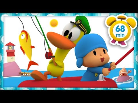 POCOYO MAGYARUL –️ 🐟PECÁZÁS🎣 | [68 perc] Teljes Epizódok | Rajzfilm gyerekeknek