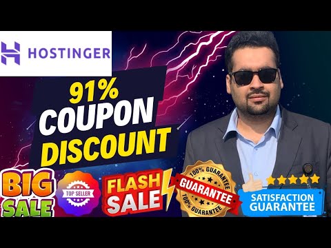 How to Buy Hostinger Hosting 2024 with Exclusive 91% Discount Coupon 🌟