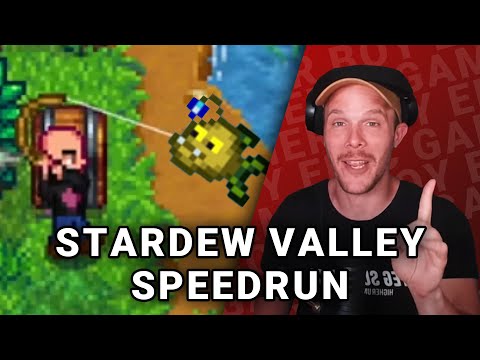 Horgászat a cél! | Stardew Valley CC Speedrun #1