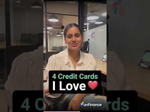 4 Credit Cards that I love ❤️ #unfinance #shorts