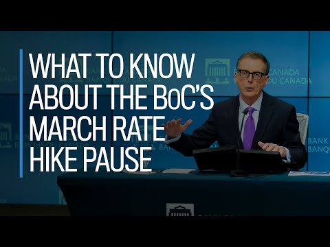 What you need to know about the Bank of Canada’s March rate hike pause