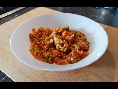 Török Menemen recept #törökétel #törökkonyha #reggeliötlet #törökreceptmagyarul