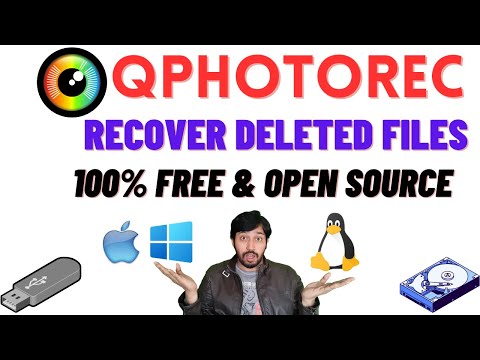 QPhotorec | Recover Deleted FIles | Photorec GUI | Photorec Data Recovery | Testdisk