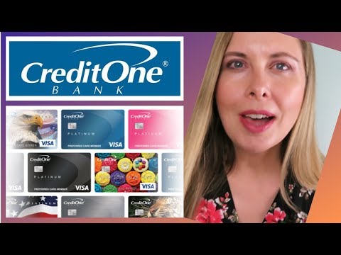 Credit One Credit Card Review - Platinum Credit One Visa