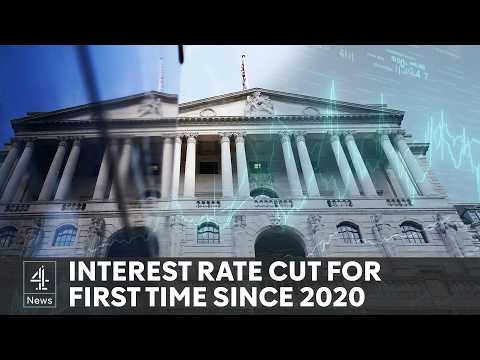 UK Economy: Bank of England cuts interest rate to 5%