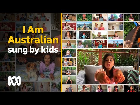 National sing-along by kids in isolation | I am Australian | ABC Australia