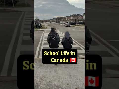 School life in Canada 🇨🇦 | #shorts