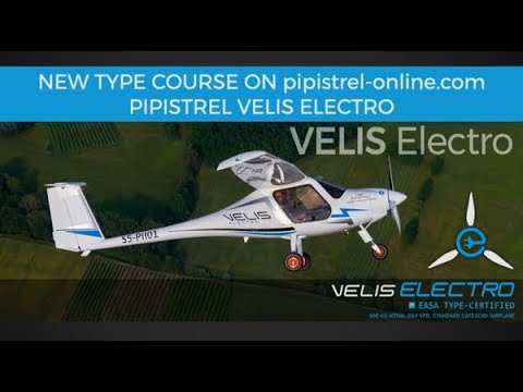 Pipistrel Velis Electro - Online education Type-course