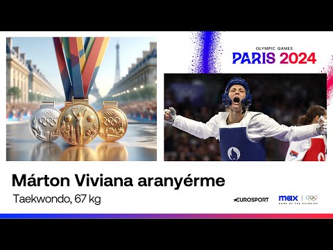 Olimpia 2024 | Márton Viviana aranyérmes taekwondóban