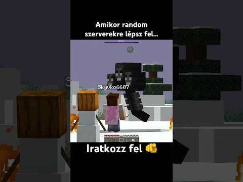 Legrosszabb szerverek 😭 #kattos #minecraft #vicces #minecraftmoments #minecraftmemes