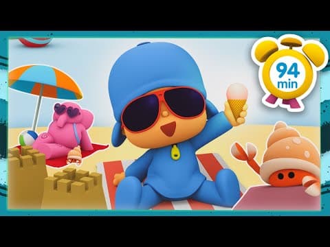 POCOYO MAGYARUL –️ ☀️NYÁRI SZÜNIDŐ⛱️ | [94 perc] Teljes Epizódok | Rajzfilm gyerekeknek