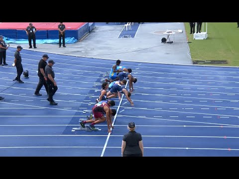 U14 Men 100m Final 2022 Australian Track & Field Championships