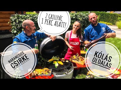 1 PERCES GRILL PÁC RECEPTEK! Apa és Anya kedvencei a grillen!