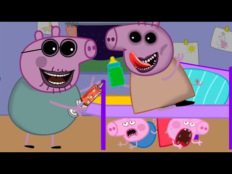 Peppa Pig Zombie Apocalypse, Peppa Turn Into Zombie ?? | Peppa Pig Funny Animation