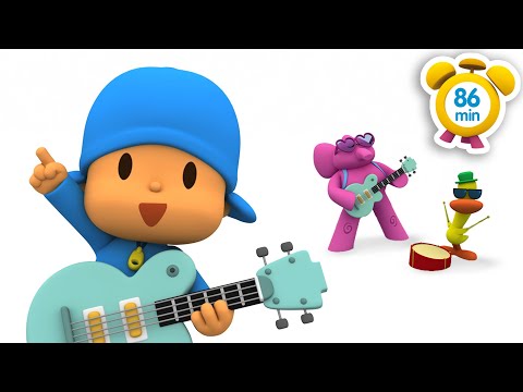 POCOYO MAGYARUL –️ 🥁ZENETANULÁS🎺 | [86 perc] Teljes Epizódok | Rajzfilm gyerekeknek